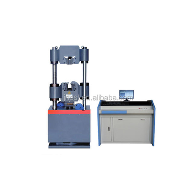 Computergesteuertes hydraulische Zugprüfmaschine WAW Reihe elektrohydraulisches Servo-utm 10t auf Tonne to100